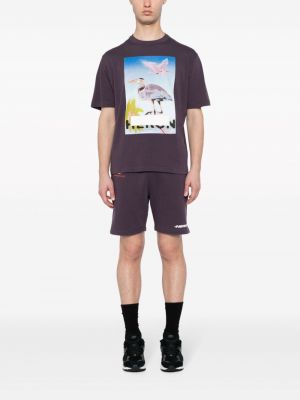 Shorts de sport Heron Preston violet