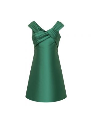 Sukienka mini Alberta Ferretti zielona