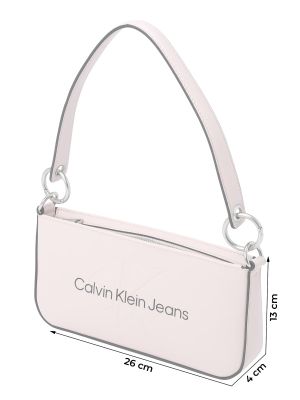 Borsa con cerniera Calvin Klein Jeans rosa