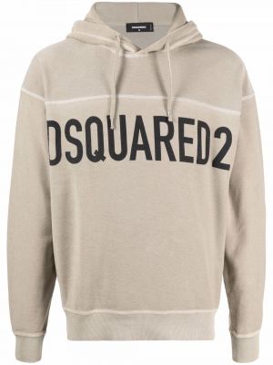 Hoodie con stampa Dsquared2