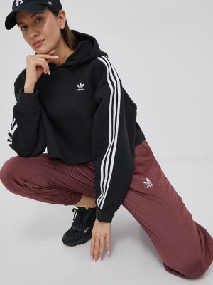 Суитчър с апликация Adidas Originals черно