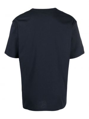 T-shirt aus baumwoll mit print Sunnei blau