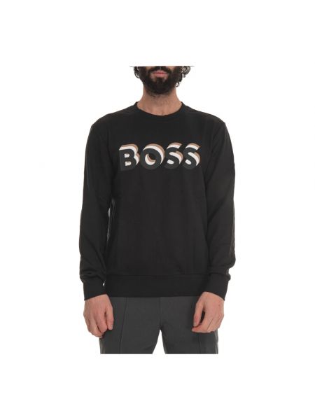 Bluza dresowa Boss czarna