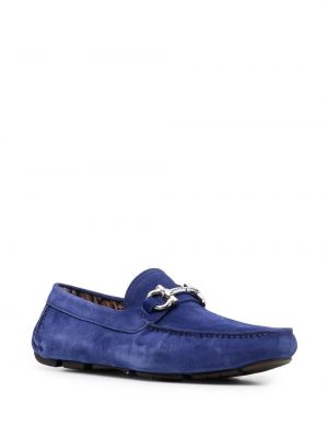 Loafer mit schnalle Ferragamo blau