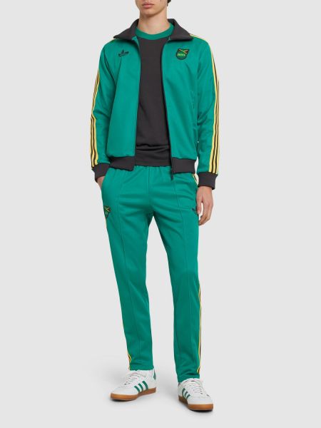 Spodnie Adidas Performance zielone