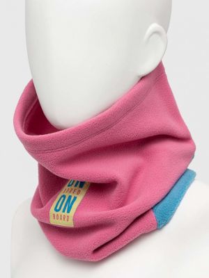 Розовый однотонный шарф Eivy