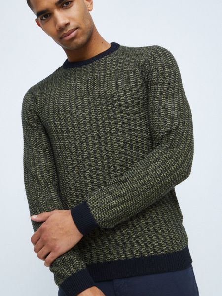 Pamučni pulover Medicine zelena
