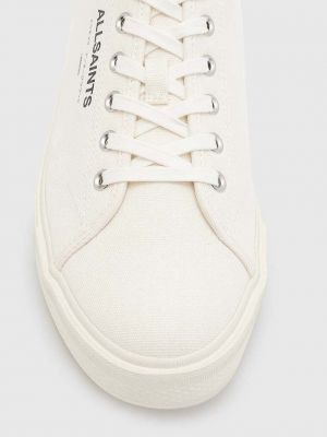 Pantofi Allsaints alb