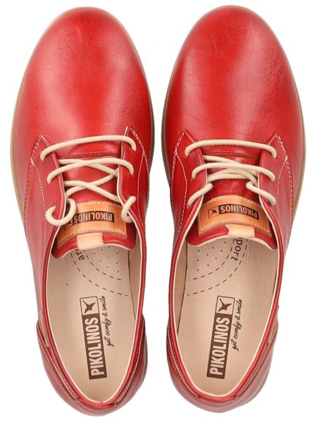 Chaussures de ville à lacets Pikolinos rouge