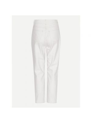 Spodnie slim fit Custommade białe
