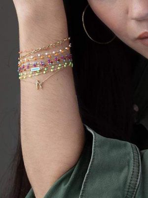 Bracelet avec pierres découratives Gigi Clozeau