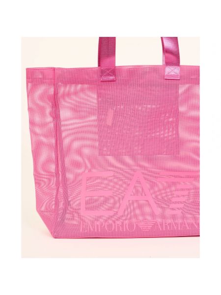 Bolso shopper Emporio Armani Ea7 rosa