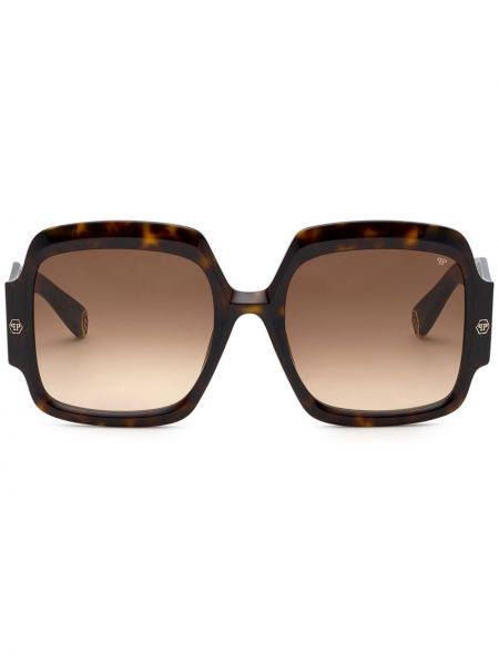 Okulary przeciwsłoneczne Philipp Plein brązowe