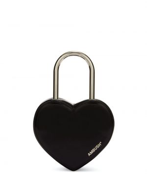 Δερμάτινη τσάντα shopper με μοτίβο καρδιά Ambush