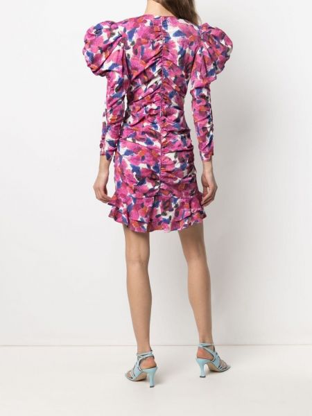 Mini vestido con estampado Isabel Marant