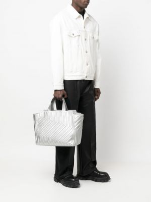Shopper handtasche Balenciaga silber