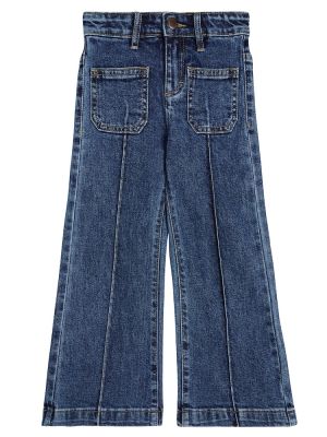 Flared jeans for piger Molo blå