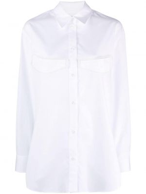 Βαμβακερό πουκάμισο Simone Rocha λευκό