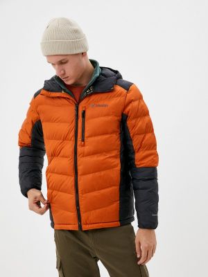 Утепленная куртка Columbia, оранжевая