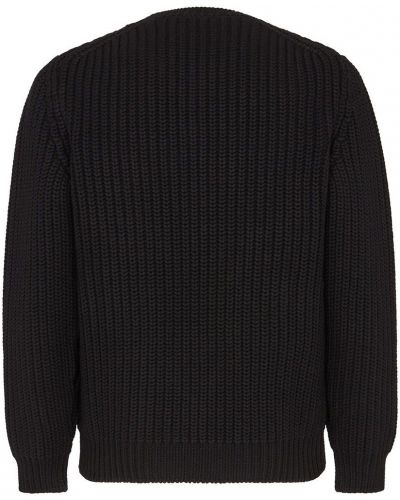 Jersey con estampado de tela jersey Fendi negro
