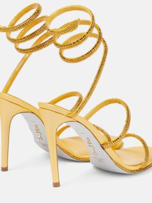 Kožne sandale Rene Caovilla žuta