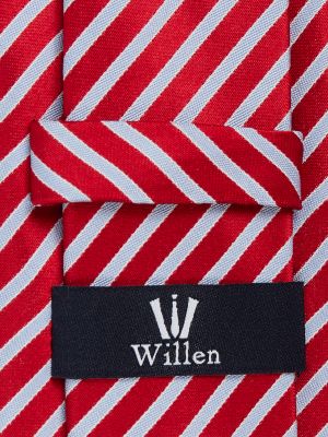Krawat Willen czerwony