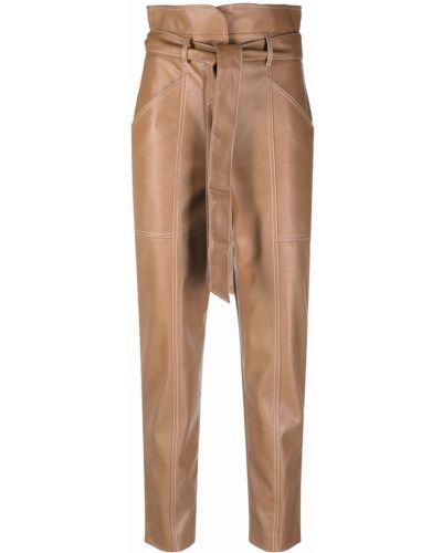 Pantalones Twinset marrón