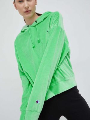 Bluza z kapturem Champion zielona