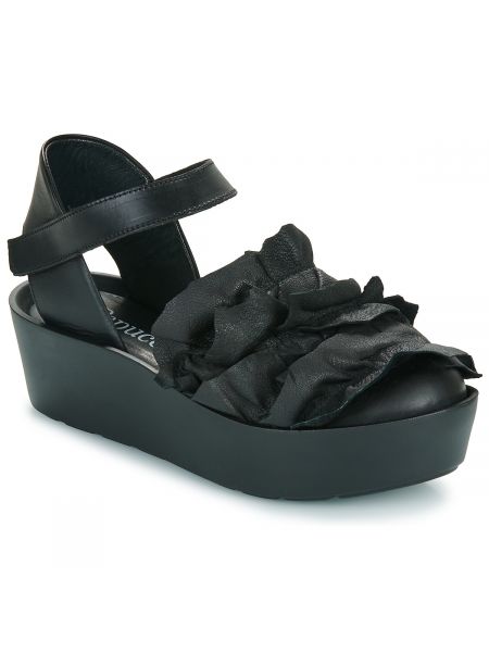 Sandále Papucei čierna
