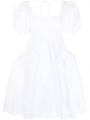 Миди рокля Cecilie Bahnsen бяло