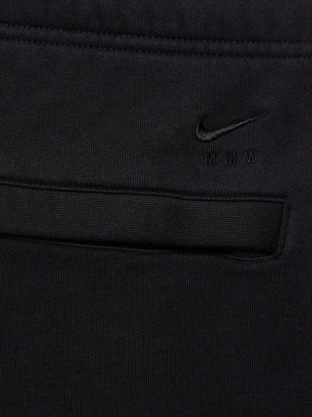 Pantalones de tejido fleece Nike negro