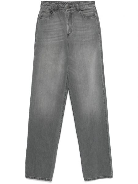 Straight leg-farkut Emporio Armani harmaa