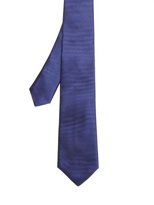Синий шелковый галстук Canali