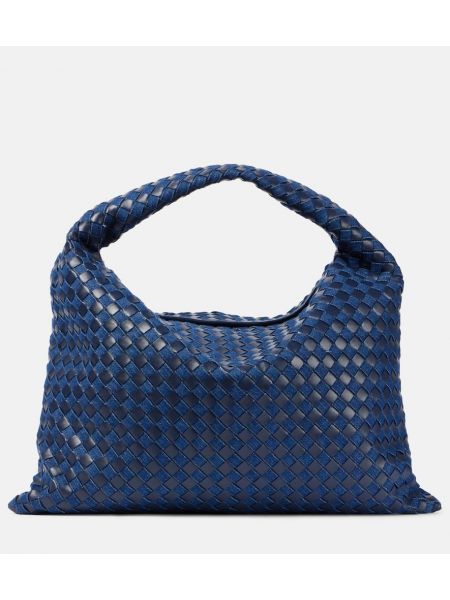 Bőr nagy táskák Bottega Veneta kék