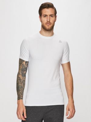 Тениска с дълъг ръкав Reebok бяло