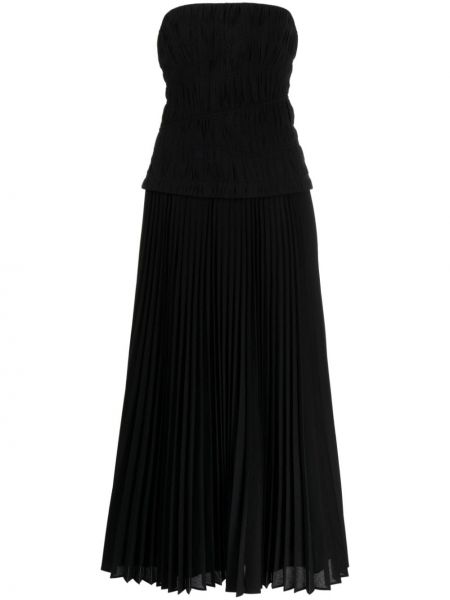 Μίντι φόρεμα Acler μαύρο