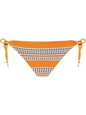 Bikini con estampado Lemlem naranja
