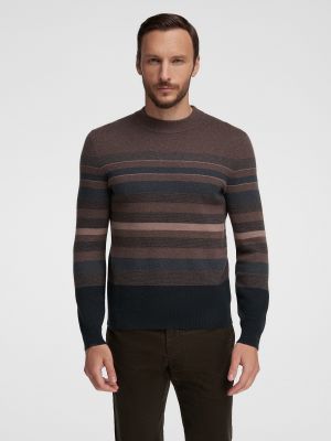 Пуловер Henderson коричневый