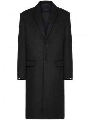 Mantel mit spikes Valentino Garavani schwarz