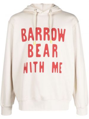Raštuotas medvilninis džemperis su gobtuvu Barrow