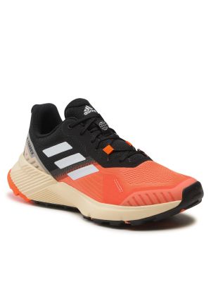Scarpe piatte Adidas arancione