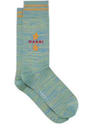 Ponožky Marni modrá