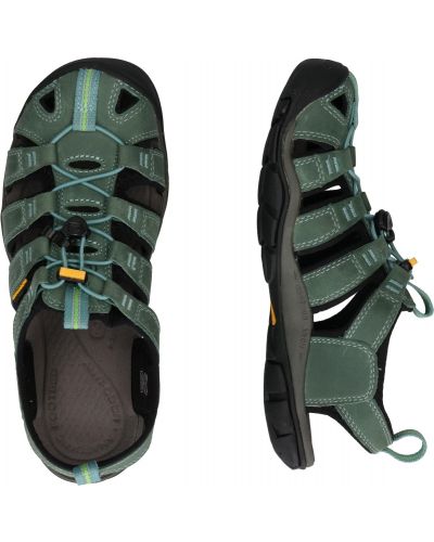 Kožené sandále Keen zelená