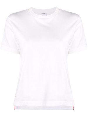 Laza szabású póló Thom Browne fehér