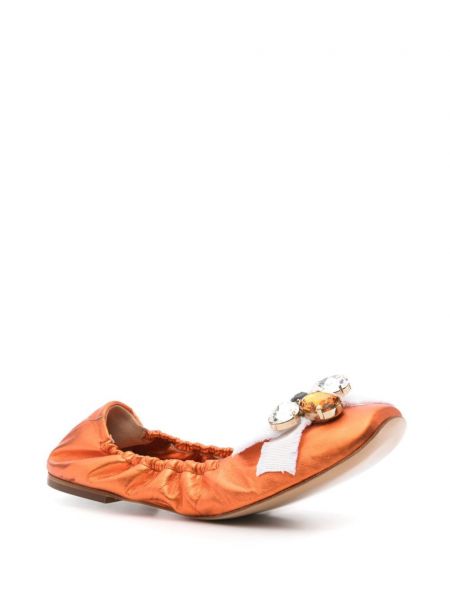 Chaussures de ville Casadei orange