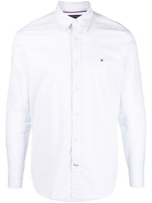 Bavlněná košile Tommy Hilfiger bílá