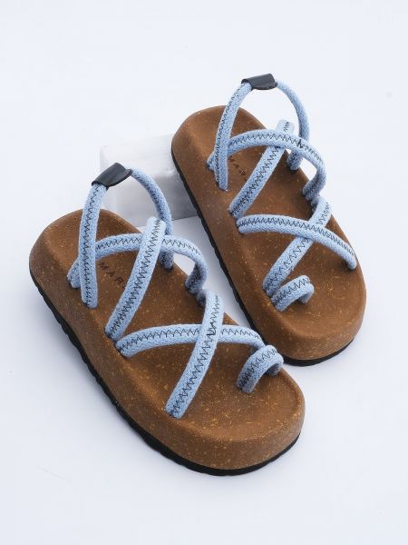 Puuvillased sandaalid Marjin sinine