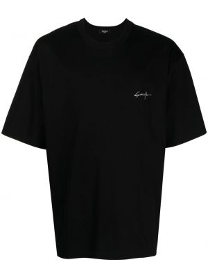 T-shirt aus baumwoll mit print Songzio schwarz