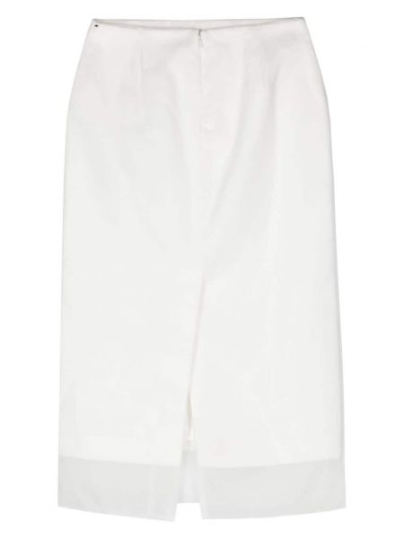 Pieštuko formos sijonas Sportmax balta