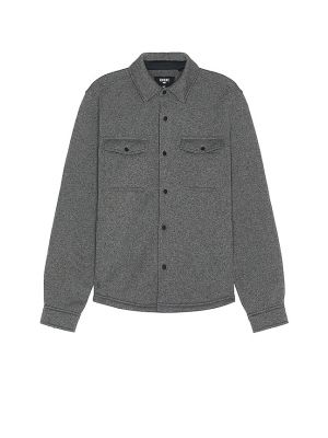 Camicia felpato Rhone grigio